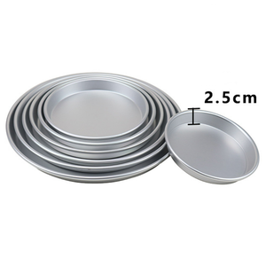 Teglia per Pizza rotonda anodizzata/stampo per Pizza in lega di alluminio - Product Image 2