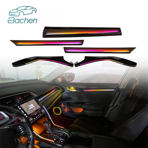 Iluminación Interior para Automóviles Honda Civic de 10.ª Generación, Modelos 2016-2021, con Volante a la Izquierda/Derecha, Kit de Iluminación Ambiental Dinámica de 64 Colores - Product Image 1