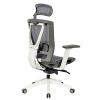 Chaise de bureau ergonomique de luxe à dossier haut réglable, entièrement en mesh, pour PDG et cadres, fabriquée en Chine