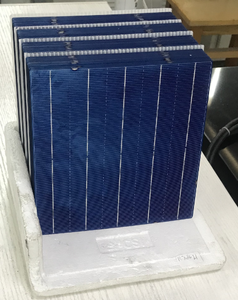 Poli cella solare Wafer <span class=keywords><strong>di</strong></span> <span class=keywords><strong>silicio</strong></span> 157*157mm 5BB pannello solare 275w 280w 330w 340w 350w materia prima cella solare - Product Image 3