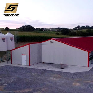 Desain Rumah Peternakan Unggas Struktur Baja Prefabrikasi Bangunan Pemeliharaan Ayam dengan Masa Pakai 50 Tahun - Product Image 5