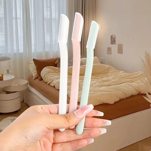 123 Folding Eyebrow Trimmer Set 3-Pack Plastic Squared Tip For Men Women <b>Makeup</b> <b>Tools</b> - Product Image 1