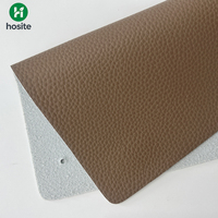 Tissu de revêtement de siège de voiture en cuir PU gaufré anti-taches, sans solvant, durable, résistant à l'usure et écologique pour la maison et la voiture