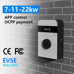 Borne de recharge murale AC standard européenne Type 2 avec options GB/T et Type 1 pour projets OEM - Product Image 1