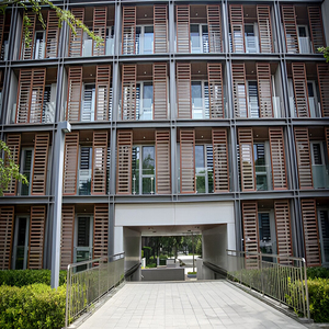 Tùy chỉnh cho tòa nhà chung cư cao tầng nhiều tầng đúc sẵn Cấu trúc khung thép nhẹ thương mại kim loại đúc sẵn - Product Image 2