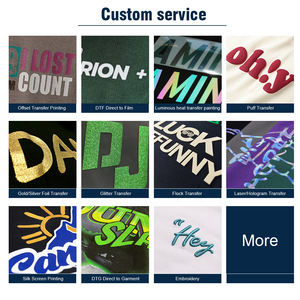 W50002 인쇄 로고 대형 남성 운동 후드 면 양털 열 전체 집업 후드 재킷 캥거루 포켓 스웻셔츠 - Product Image 4