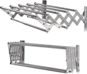 קיר מתלה ייבוש שטח שומר נשלף מתלה קיבולת ענקית מייבש כביסה - Product Image 1