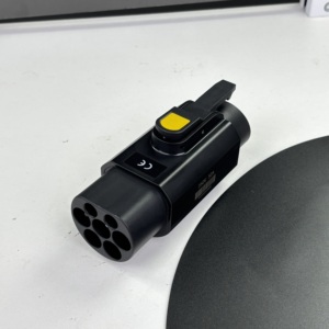 Adaptateur de charge EV de type 2 à type 1, convertisseur AC 32A 7,4 kW, SAE J1772 vers IEC 62196-2 pour Nissan Leaf Mitsubishi Outlander CE - Product Image 3