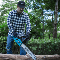 Outil de jardinage Mini scie à chaîne électrique Machine à couper le bois Scie à chaîne électrique