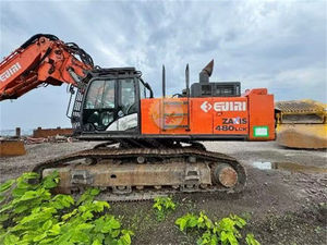 Excavatrice hydraulique Hitachi ZX480 ZX480L-5B ZX 480-5G ZX470 48 tonnes ZAXIS480L ZX480LCH-5G d'origine japonaise PC500LC-10 CAT349D - Product Image 2