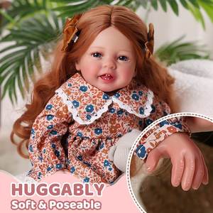 Babeside ตุ๊กตาเด็กแรกเกิดเด็กผู้หญิงวัยหัดเดิน20นิ้ว, ตุ๊กตาทารกเกิดใหม่ - Product Image 3