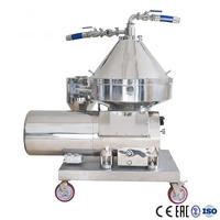 Machine de séparation centrifugeuse à disques pour la graisse du lait, la crème et le lait écrémé