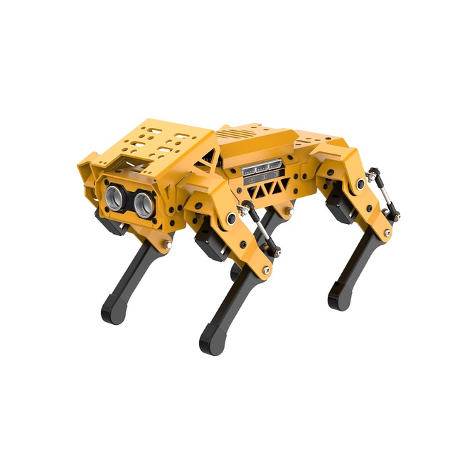 MechDog AI Vision and Voice Interaction Quadruped Robot Dog Programmable with Scratch Python Robotic Kits for Education