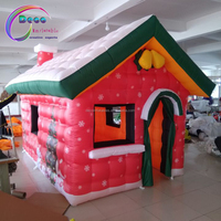 Tente gonflable de noël, conteneur d'extérieur, pour noël