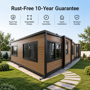 Conteneur extensible de 20 pieds, testé en conditions de pluie abondante, avec peinture de cuisson résistante au sel et à l'air, pour la propriété de complexe hôtelier de Mauricius - Product Image 1