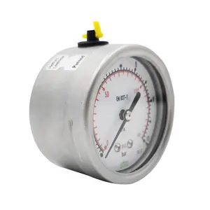 Anti-Vibratie Waterdruk Test Gauge 400 Bar 1/8 Bspp 200Bar Mini Manometer