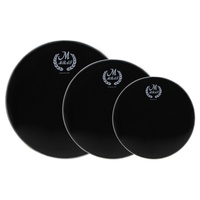 MBAT Percussion Instrument Black Drum Skin 12 Inches 13 Inches 16 Inches