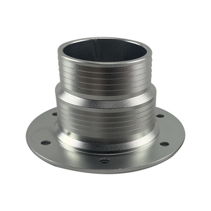 Servicios personalizados de fábrica Fuel Cell Billet Aluminio Reemplazo Flush Bung 12 Bolt Surge Tank Cap Silver - Product Image 4