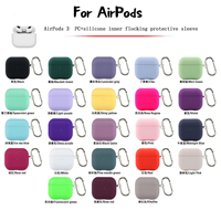 Étui en silicone liquide doux anti-chute pour écouteurs Air Pods 4 2024 avec emballage boîte