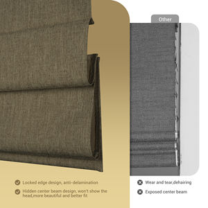 ستائر تعتيم رومانية للنوافذ ظلال رومانية ألوان مخصصة قابلة للغسل ستائر رومانية عازلة للحرارة للحماية من الأشعة فوق البنفسجية - Product Image 3