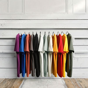 Camiseta Oxford Unisex de Manga Corta, 100% Algodón, Corte Deportivo Ajustado, Logotipo Frontal Teñido con Hilo, Impresión Digital, Diseño Liso, Secado Rápido, 180g - Product Image 3