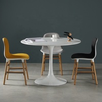 Mini table basse ronde haute brillance table basse ronde blanche table basse