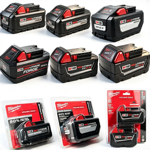 Batterie Milwaukee 18V pour outils électriques, cellules 21700, 12.0Ah, 8.0Ah, 6.0Ah, pour outils sans fil M18, haute performance, longue durée - Product Image 1