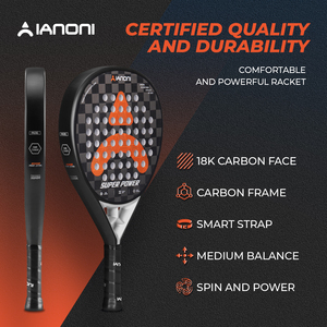 Caston Sports Venta al por Mayor Disponible Envío el Mismo Día Descuentos por Volumen. Pala <span class=keywords><strong>de</strong></span> Pádel Hecha a Mano <span class=keywords><strong>de</strong></span> Fibra <span class=keywords><strong>de</strong></span> Carbono <span class=keywords><strong>de</strong></span> Alta Gama 3K/12K/18K con Acabado Diamantado - Product Image 4
