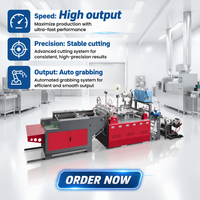 Machine automatique de fabrication de sacs polyvalents pour courriers, ligne de production de sacs d'expédition pour l'emballage logistique