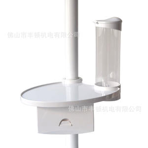 Bandeja para Sillón Dental Foshan con Portavasos y Dispensador de Toallitas 9868, Operación Manual, para Uso Comercial, Accesorio para Cuidado Bucal de Adultos - Product Image 1