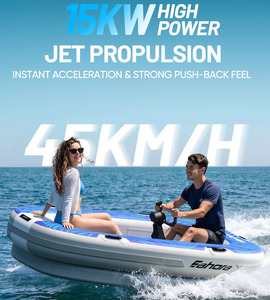 Bote Inflable de 15kW con Batería, Lancha Rápida de 45km/h con 60-70 Minutos de Autonomía, Yate a Motor Inflable - Product Image 1