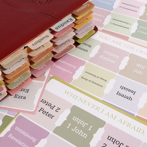 Marcadores de Biblia Laminados, Marcadores en Blanco para Mujeres y Hombres, Marcadores de Biblia para Estudio, Flores, Corazón, Tierra, Antiguo y Nuevo Testamento - Product Image 5