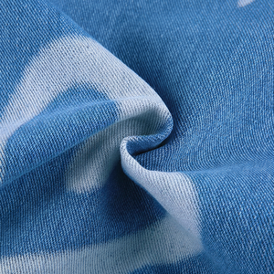 Jeans taille haute imprimé cœur jambes larges style vintage pour femmes coupe ample pantalon streetwear en denim pour adolescentes - Product Image 1