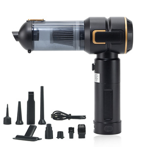 Aspiradora de mano de 100W y 17000Pa, soplador portátil recargable para uso en el hogar y el coche - Product Image 5