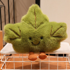 Juguete de Peluche de Jabalí con Diseño de Hoja de Arce, Relleno de Algodón PP, Divertido Adorno Decorativo, Muñeco, Venta al por Mayor Transfronteriza - Product Image 4