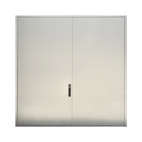 Porte d'entrée double pivotante extérieure de luxe en aluminium américain, porte d'entrée sécurisée blanche, porte de sécurité en acier pour Villxilie