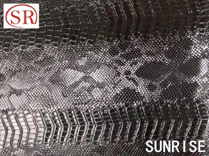 Новинка <span class=keywords><strong>2026</strong></span>: Искусственная кожа ПУ с тиснением под змеиную кожу питона (веганская), для обуви и сумок - Product Image 2