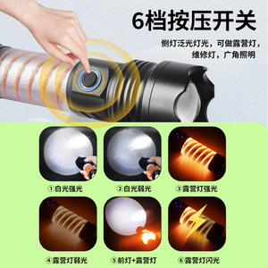 Camping <b>Lantern</b> <b>Led</b> <b>Rechargeable</b> Aluminum Alloy Warm White Light For Outdoor Camping Use - Product Image 5