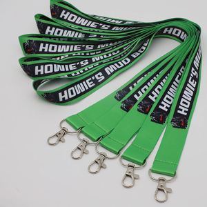 Porte-carte personnalisé pour événements sportifs tout-terrain, avec lanière graphique Mud Truck et porte-clés à sangle tour de cou avec mousqueton pivotant - Product Image 1