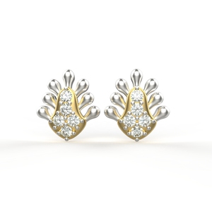 Meilleure qualité or poinçonné 18 carats avec diamant certifié cultivé en laboratoire nouvelles boucles d'oreilles à la mode bijoux pour filles et femmes - Product Image 1