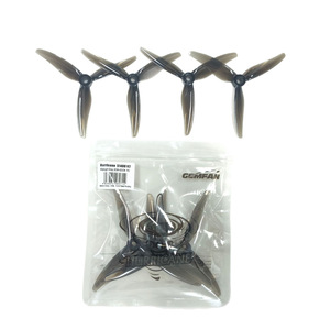 Hélice de drone FPV à 3 pales de 5 pouces, hélice à trois pales en PC pour course FPV, freestyle quadricoptère - Product Image 3