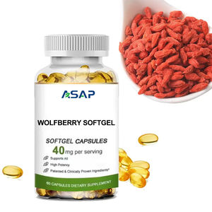 Supplement Chinese 20:1 Wolfberry <span class=keywords><strong>Goji</strong></span> Bessenfruit Extract Biologische Wolfberry Softgel - Product Image 1