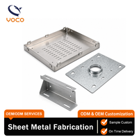Fabrikasi Lembaran Logam Stainless Steel OEM, Pemotongan Laser CNC, Pembengkokan untuk Housing Inverter PV Surya