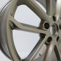 Jantes forgées 5x130 1 pièce, jantes en alliage personnalisées dorées pour Porsche 911 992 991 Carrera 718 Cayman Boxster 981 982 987
