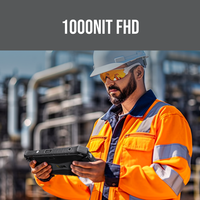 Tableta Industrial Android WiFi a Prueba de Explosiones T80EX de 8 Pulgadas, 18900 mAh, 8+128 GB, MTK Octa Core, Lector UHF RFID, Escáner de Código de Barras