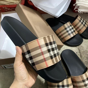 Pantuflas de Plataforma con Diseño a Cuadros de Moda 2025, Nuevas de Fábrica, para Hombre y Mujer, Transpirables, Ligeras, Casuales, Último Modelo - Product Image 1