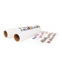 Meilleur taux de transfert, papier de sublimation à jet d'encre blanc pur vierge de 29 g/m² à 100 g/m² pour impression numérique