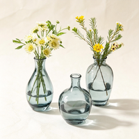 Bouteille diffuseur de parfum en verre moderne 200ml 280ml, couleur personnalisée, vide, pour aromathérapie et décoration