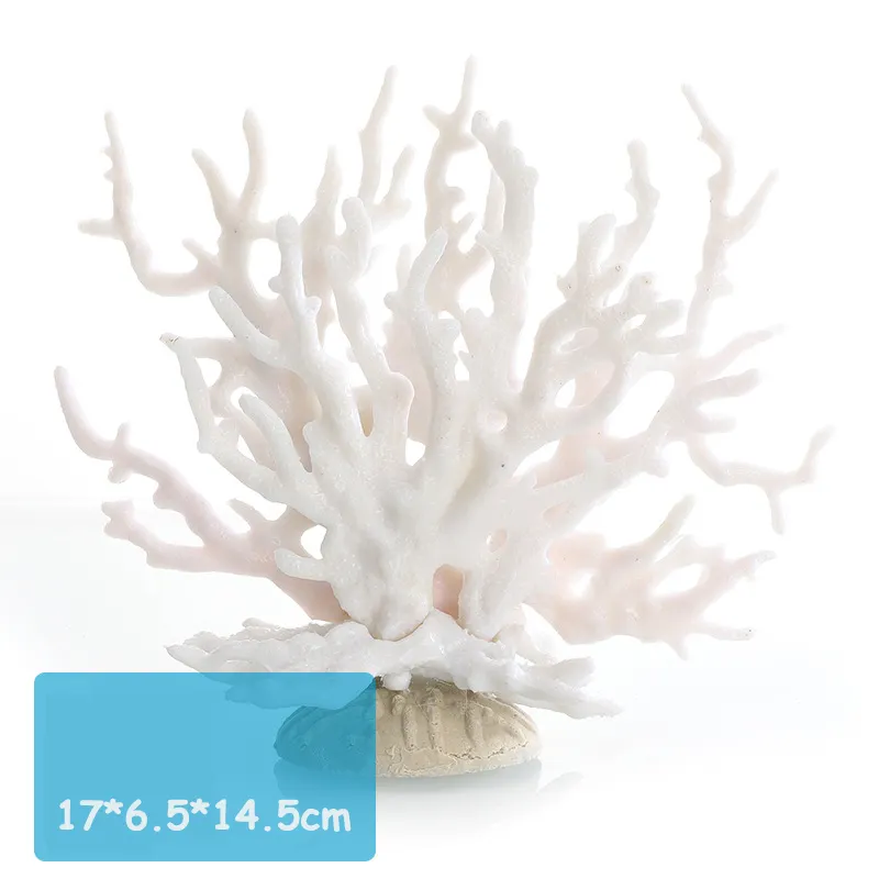 Venta caliente Decoraciones y adornos Acuario Coral Super Glue Acuario verde Corales de silicona