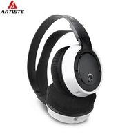 Casque TV sans fil 2,4 GHz, circum-auriculaire, avec bandeau, Hi-Fi, rechargeable